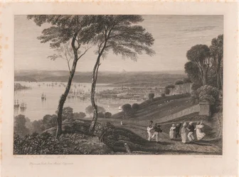Plymouth Dock, da Mount Edgecumbe