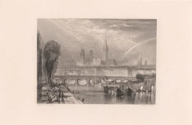 Rouen, vista lungo il fiume