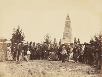Dedicazione del Monumento, sul campo di battaglia di Bull Run, giugno