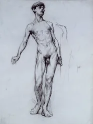 Giovane nudo