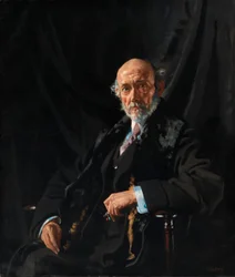 Ritratto del dott. E. J. Dillon, corrispondente di guerra e pubblicista