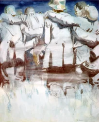 Il raccolto, 1918