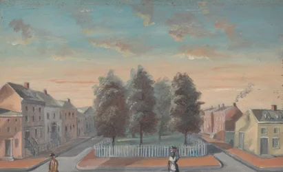Pere al Forno in Duane Park, 1870s