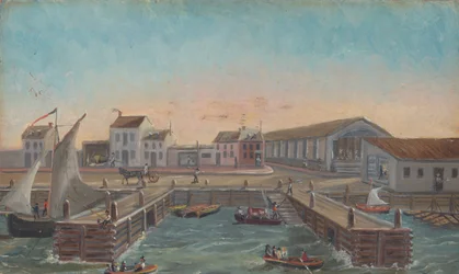 Vecchie Scale del Traghetto, 1870s