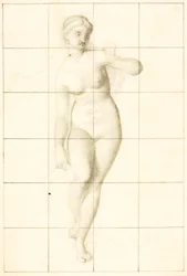 Venere che guida Enea e i Troiani verso la costa latina (studio di Venere)