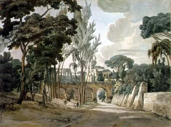 Antichi acquedotti vicino a Capodichino, Napoli, 1780-1782