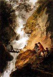 Paesaggio con Cascata