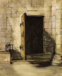 Ingresso alla scala, Vecchio Campanile