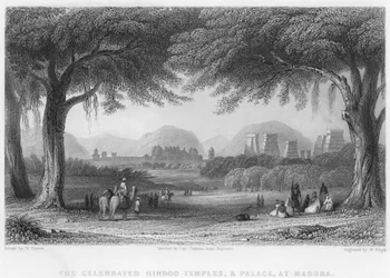 I celebri templi indù e il palazzo di Madura