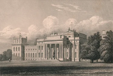 Blenheim, vista sud-est, Oxfordshire, 1831