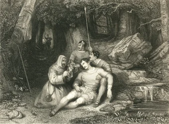 Morte di Llewellyn, c1836
