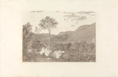 Castello di Hornby dalla Chiesa di Tatham