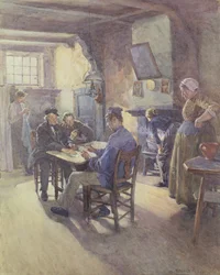 Una casa di alloggio olandese