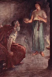 Filopeo in prigione, illustrazione tratta da "Plutarch