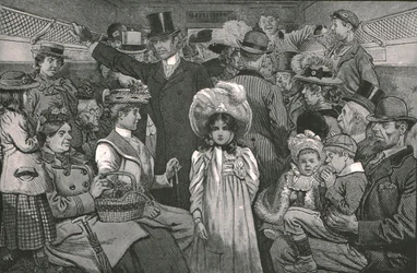 Venendo a vedere la processione dell