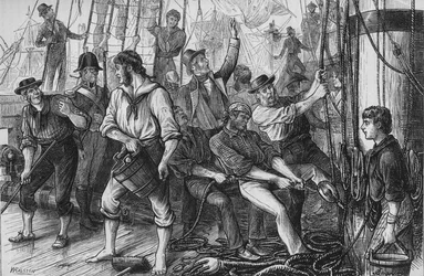 La Vittoria di Lord Howe - Il Glorioso Primo di Giugno, c1880