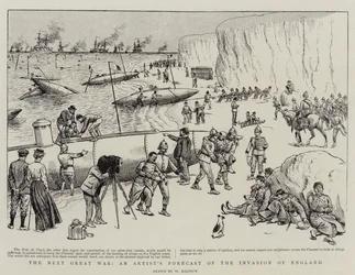La prossima grande guerra, previsione di un artista dell