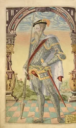 Alfonso XI, Re di Castiglia e León, da Honor Military, and Civill, William Segar