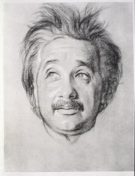 Ritratto di Albert Einstein (1879-1955)