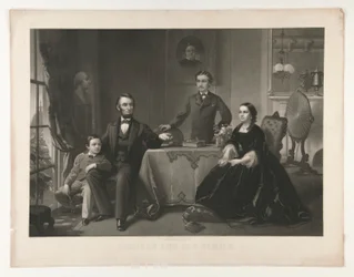 Lincoln e la sua famiglia