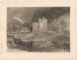 Castello di Brougham, vicino alla confluenza dei fiumi Eamont e Lowther