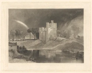 Castello di Brougham, vicino alla Confluenza dei Fiumi Eamont e Lowther