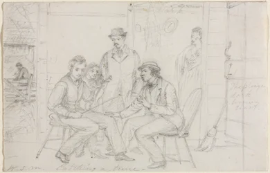 Catturare una melodia, probabilmente 1867