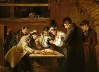 La Lotteria (Raffling for the Goose)