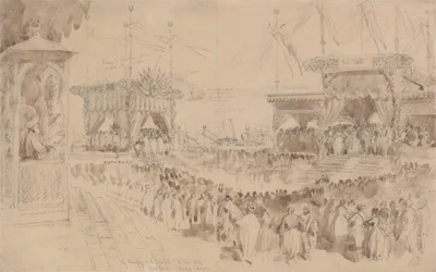 La benedizione del Canale di Suez, 16 novembre 1869