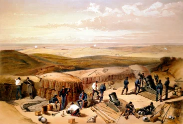 Le nuove opere durante l