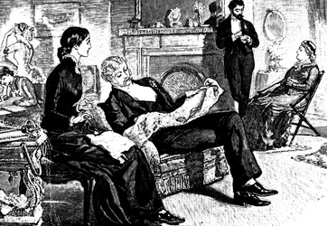 Scena di una famiglia borghese