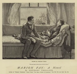 Marion Fay, un romanzo