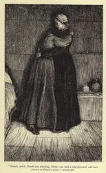 Lentamente, mentre Dinah parlava, Hetty si alzò, fece un passo avanti e fu abbracciata da Dinah