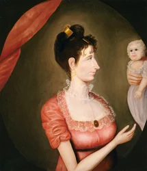 La madre orgogliosa, 1810 circa (olio su tela)