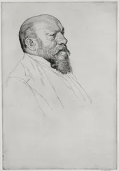 Ritratto di Hans Richter (1843-1916), direttore d