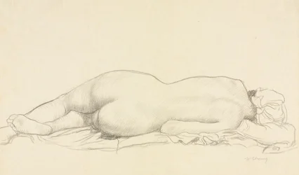 Nudo reclinato