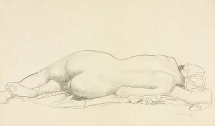 Nudo reclinato