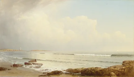 Scena costiera, 1872