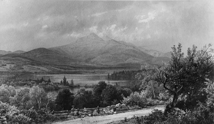 Monte Chocorua e Lago