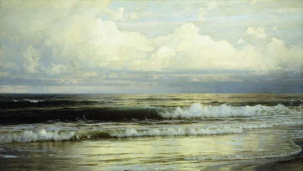 Nuvole e mare illuminati dal sole, 1897