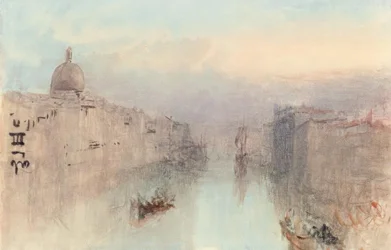 Il Canal Grande e San Simeone Piccolo