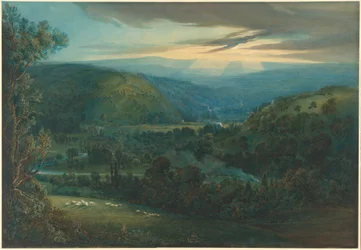 Alba nelle valli del Devon