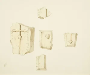 Resti di un monumento nella Chiesa di San Giacomo, Bristol