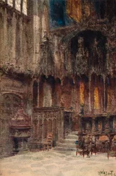 Cappella di Enrico VII, Abbazia di Westminster, c1907