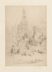 Downtown Manhattan dall