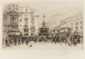Set di Londra: Piccadilly Circus (con Criterion Theatre)