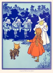 «Sono la strega del Nord» da «Il meraviglioso mago di Oz» di L. Frank Baum