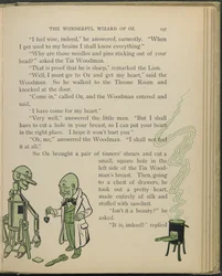 Illustrazione da "Il meraviglioso mago di Oz" di Lyman Frank Baum