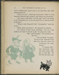 Illustrazione da "Il meraviglioso mago di Oz" di Lyman Frank Baum