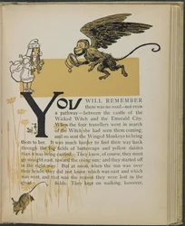 Illustrazione da "Il meraviglioso mago di Oz" di Lyman Frank Baum